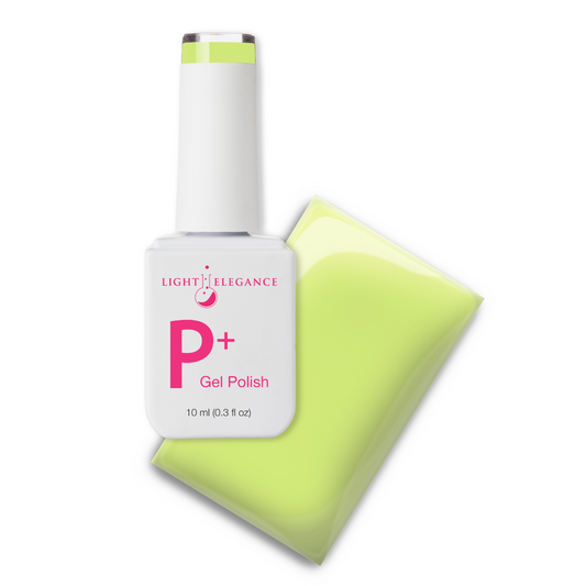 Light Elegance P+ Jellies Color Gel Polish - Lemon Lime Jelly