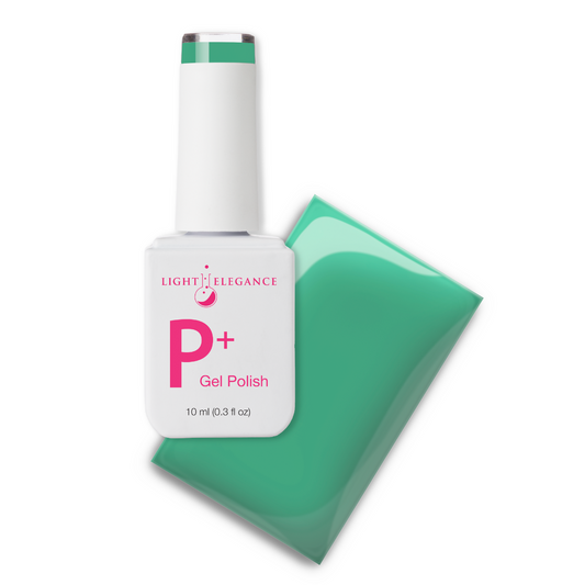Light Elegance P+ Jellies Color Gel Polish - Emerald Jelly