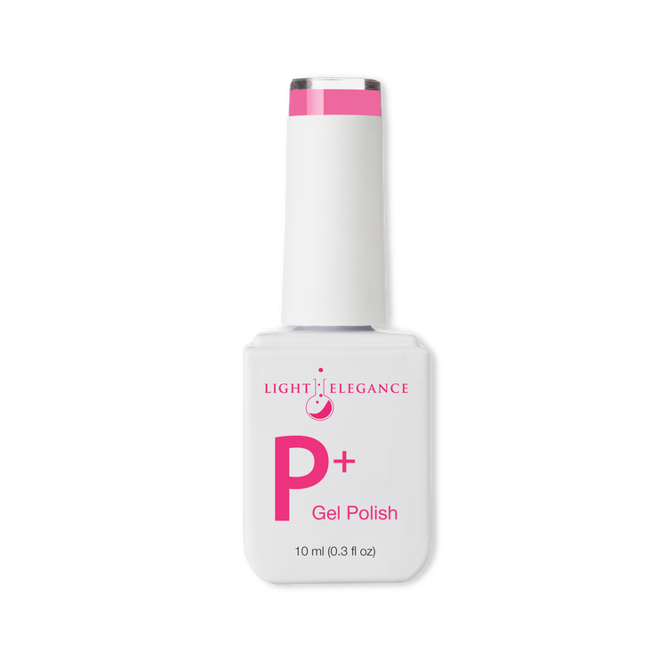 Light Elegance P+ Jellies Color Gel Polish - Hot Pink Jelly