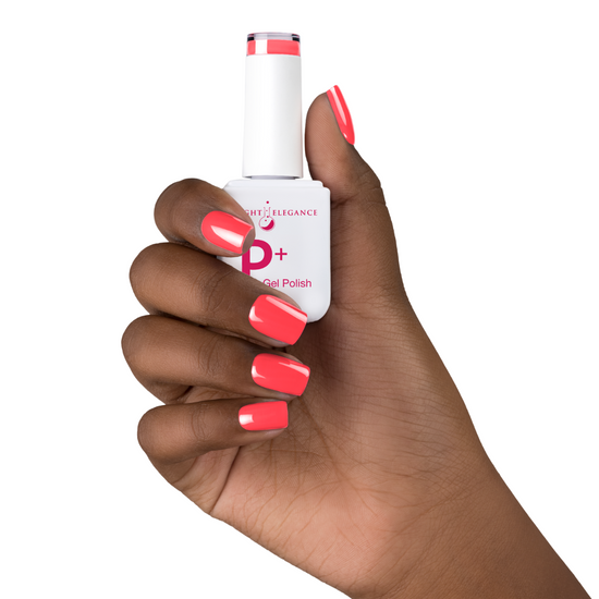 Light Elegance P+ Soak Off Color Gel - Counting Coral Sheep :: New Packaging - Creata Beauty - Professional Beauty Products