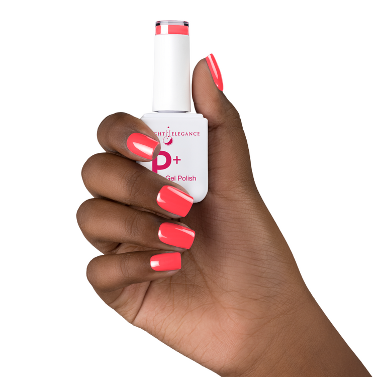 Light Elegance P+ Soak Off Color Gel - Counting Coral Sheep :: New Packaging - Creata Beauty - Professional Beauty Products