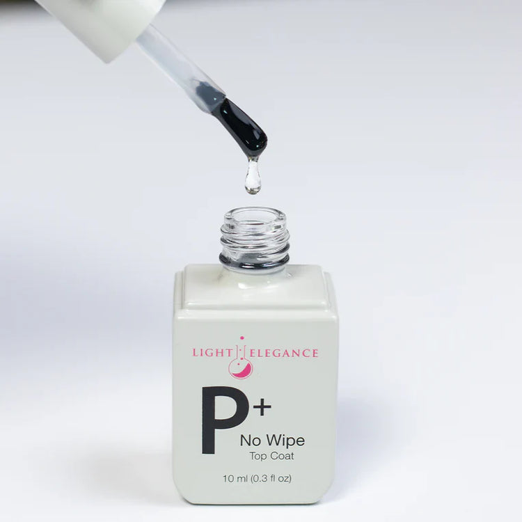 Light Elegance P+ Soak Off Gel - No Wipe Top Coat:: New Packaging