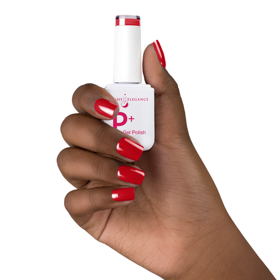 Light Elegance P+ Soak Off Color Gel - Red Rover :: New Packaging - Creata Beauty - Professional Beauty Products