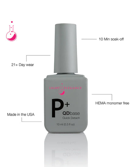 Light Elegance P+ Soak Off Gel - QDbase :: New Packaging - Creata Beauty - Professional Beauty Products