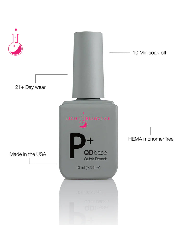Light Elegance P+ Soak Off Gel - QDbase :: New Packaging - Creata Beauty - Professional Beauty Products