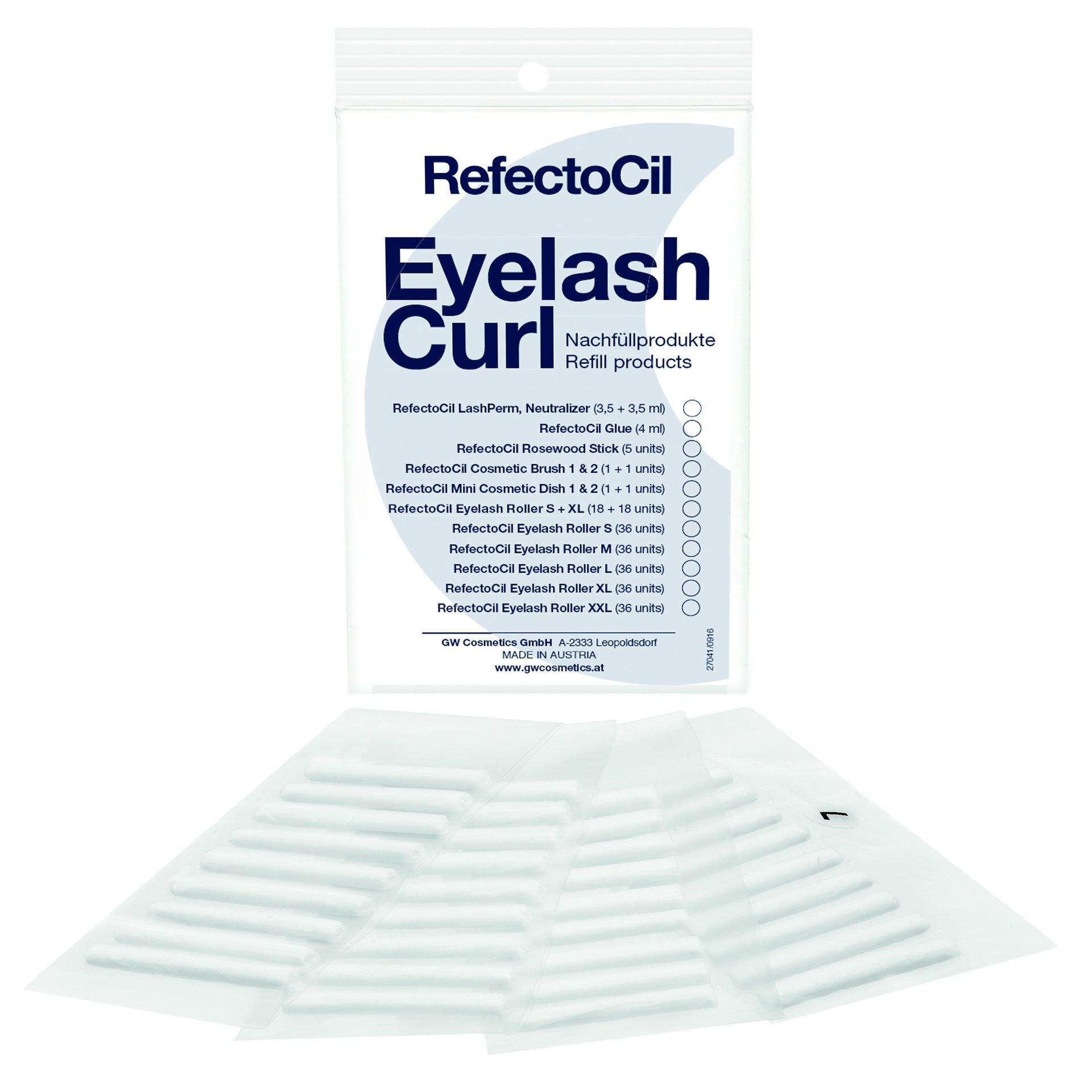 Refectocil Eyelash Curl Rollers - 36/Pouch (Refill)