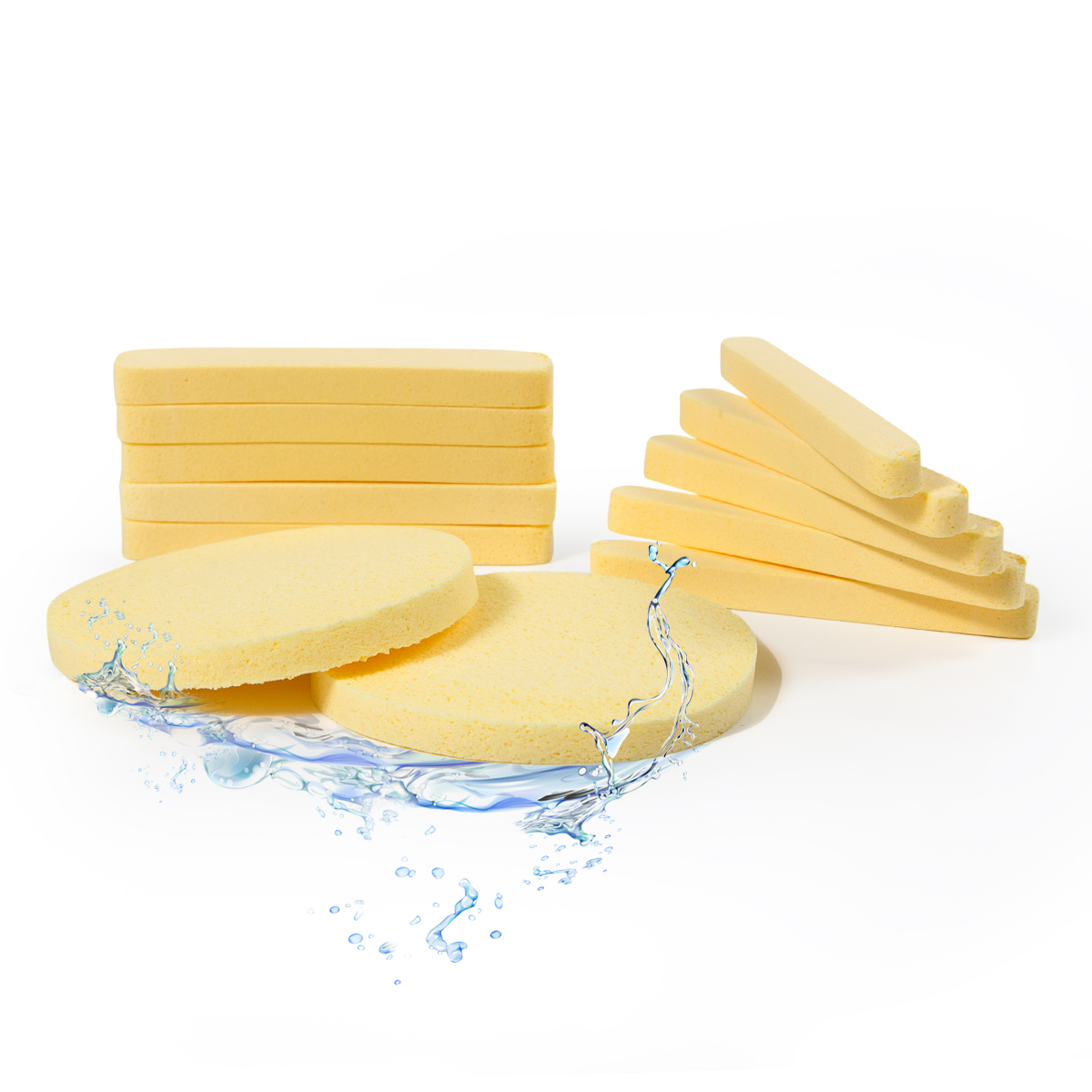 Comfort Sponge Premium Compressed Sponge | 250 PCS