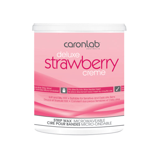 Caronlab - Strawberry Crème Strip Wax - Microwaveable (7347426427066)